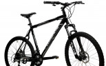Велосипед Comanche Tomahawk Disc 20.5", черный-серебристый
