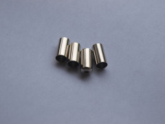Набір наконечників гальма SCS End Cup BR-5BC 5MM 100PC, сріблястий