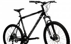 Велосипед Comanche Tomahawk Disc 22", чорний-сріблястий