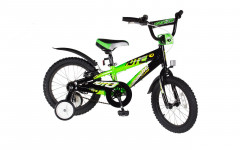 Велосипед Comanche Moto W16 8", чорний-зелений
