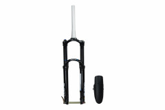 Вилка SR Suntour SF18 Auron35 Boost RL RC pcs 15QLC2 TI 110 160 27.5", чорний