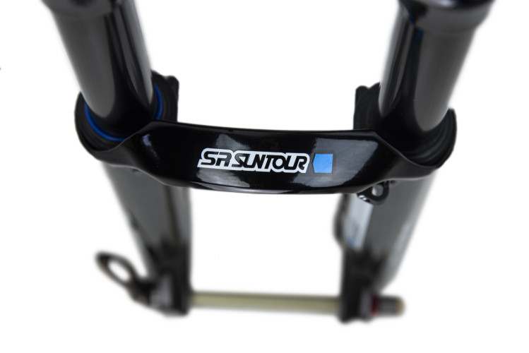 Вилка SR Suntour SF18 Auron35 Boost RL RC pcs 15QLC2 TI 110 160 27.5", чорний