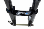 Вилка SR Suntour SF18 Auron35 Boost RL RC pcs 15QLC2 TI 110 160 27.5", чорний