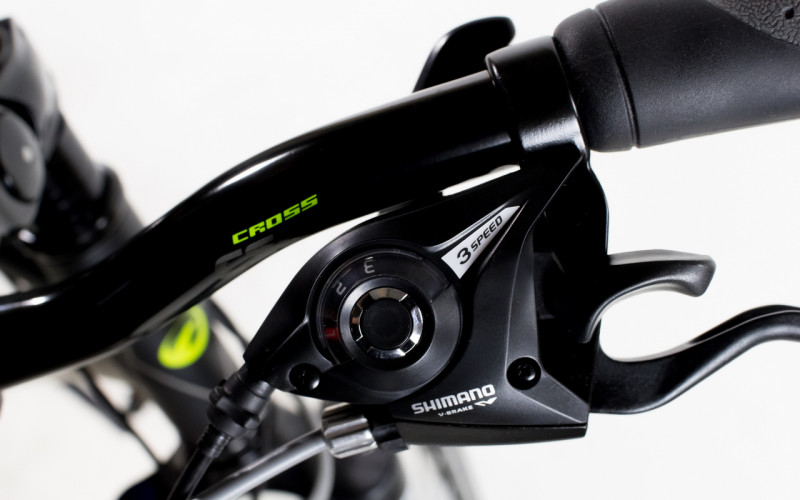 Велосипед Comanche Tomahawk Cross 20", чорний-жовтий