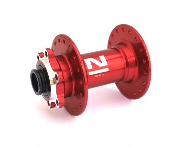 Втулка передня Novatec D041SB-15 32H, червоний