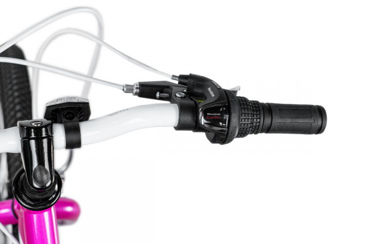 Велосипед Comanche Pony L 11", бузковий-білий