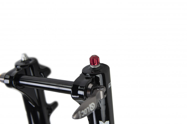 Вилка SR Suntour SF16 Durolux RC 20QLC 180 27.5", чорний