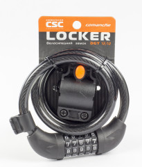Замок кодовий CSC Locker DGT 12/12, чорний