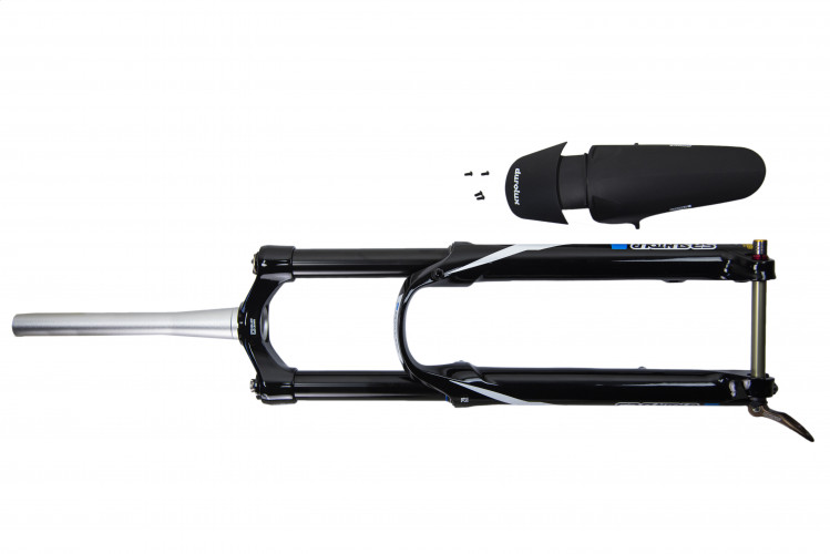 Вилка SR Suntour SF18 Durolux36 Boost R2C2 PCS 15QLC2 TI 110 170 29", чорний