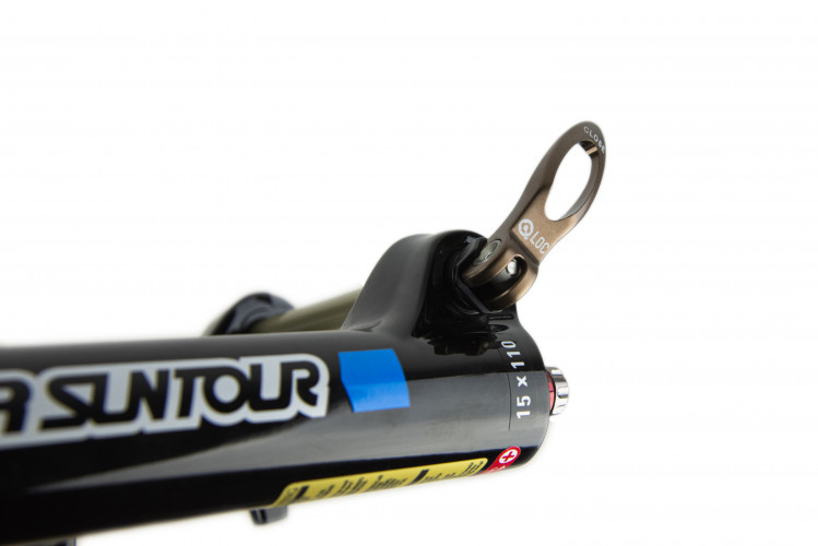 Вилка SR Suntour SF18 Durolux36 Boost R2C2 PCS 15QLC2 TI 110 170 29", чорний