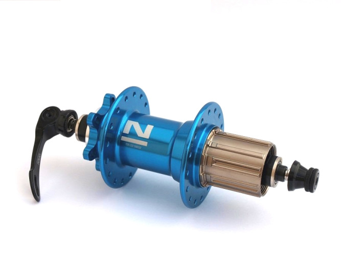 Втулка задня Novatec D042SB SS 36H, синій