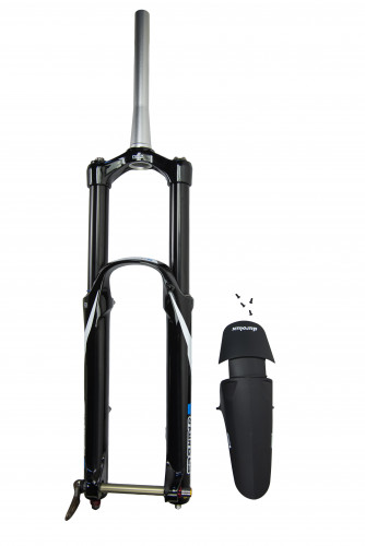 Вилка SR Suntour SF19 Durolux Boost R2C2 PCS 15QLC TI 110 180 27.5", чорний