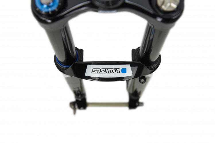 Вилка SR Suntour SF19 Durolux Boost R2C2 PCS 15QLC TI 110 180 27.5", чорний