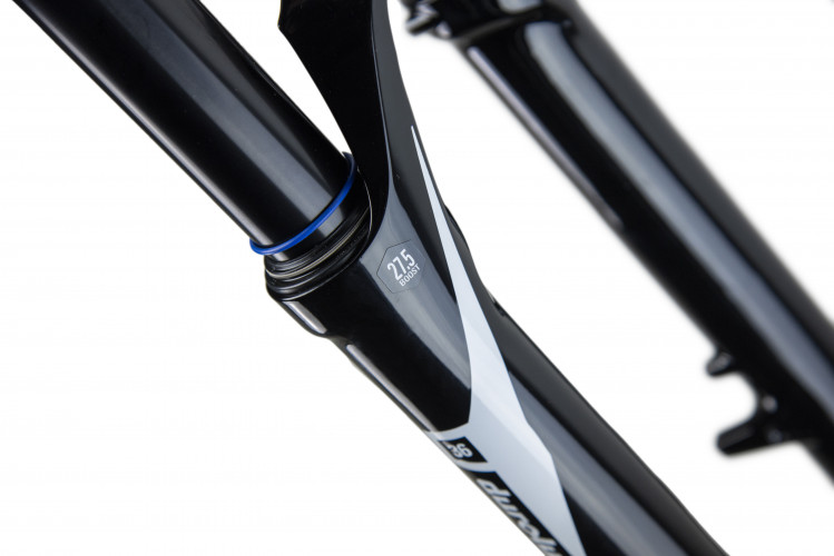 Вилка SR Suntour SF19 Durolux Boost R2C2 PCS 15QLC TI 110 180 27.5", чорний