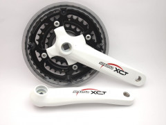 Шатун SR Suntour CW13 XCT T312 WHSG 170MM 42/32/22T, білий