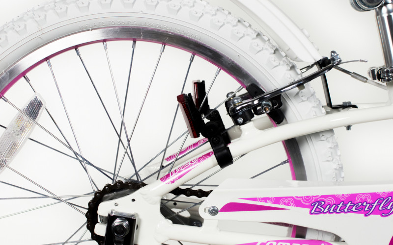 Велосипед Comanche Butterfly W16 8", рожевий-білий