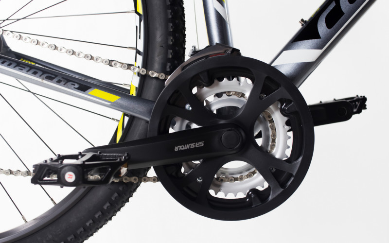 Велосипед Comanche Niagara 29 Comp 19", сірий-жовтий