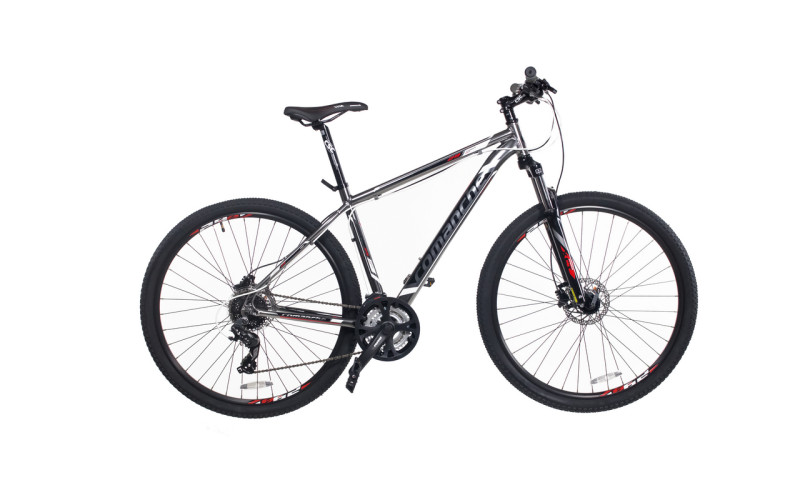 Велосипед Comanche Niagara 29 Comp 19", титановий-білий