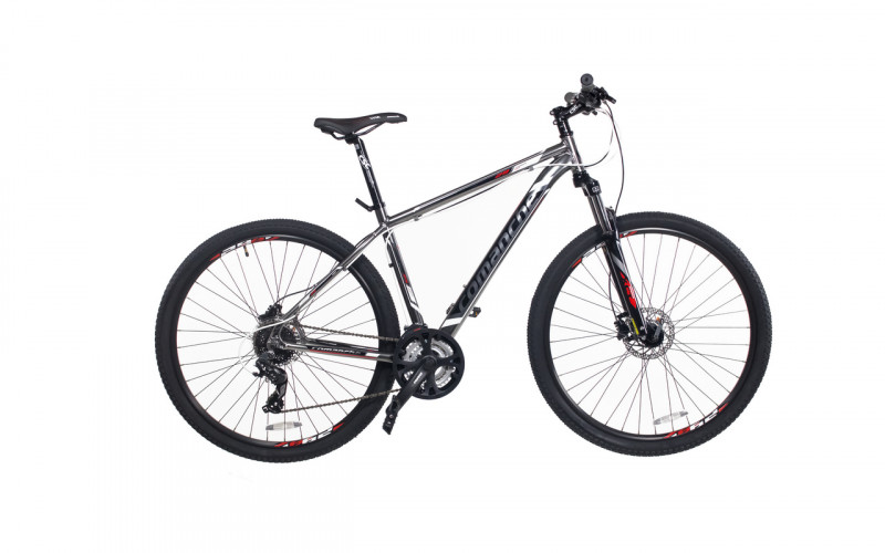 Велосипед Comanche Niagara 29 Comp 21", титановий-білий