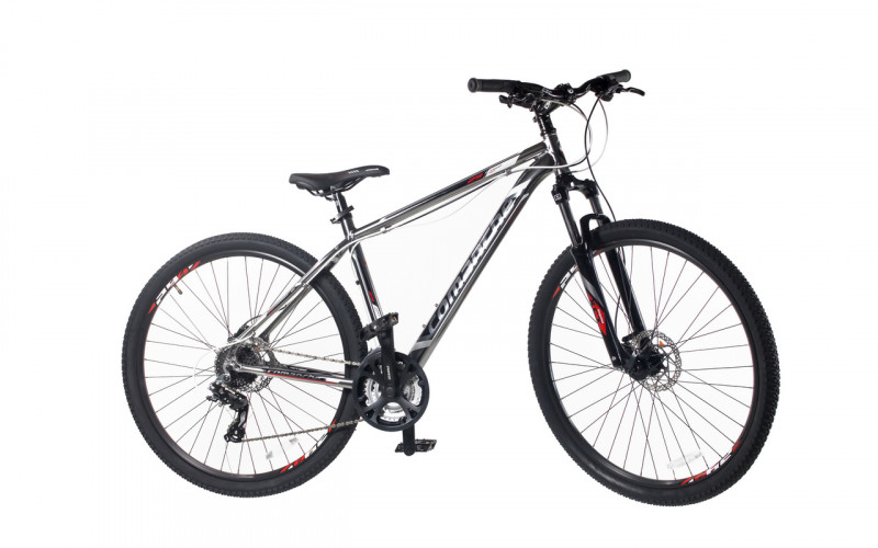 Велосипед Comanche Niagara 29 Comp 21", титановий-білий