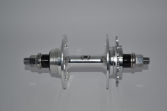 Втулка задня Novatec A186SBT/F Fix-Fix 32H, сріблястий