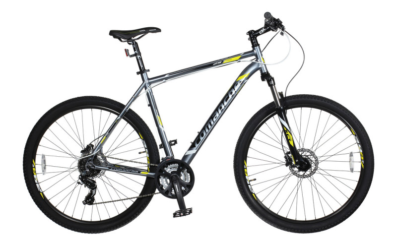 Велосипед Comanche Niagara 29 Comp 23", сірий-жовтий