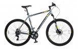 Велосипед Comanche Niagara 29 Comp 23", сірий-жовтий