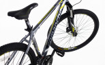 Велосипед Comanche Niagara 29 Comp 23", сірий-жовтий