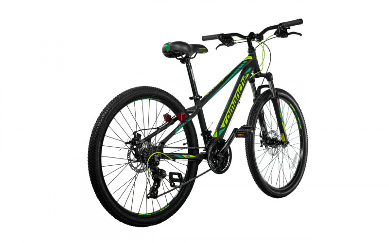 Велосипед Comanche Ontario Disc 13", чорний-зелений