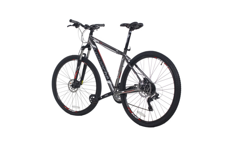 Велосипед Comanche Niagara 29 Comp 23", титановий-білий
