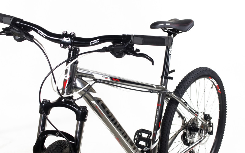 Велосипед Comanche Niagara 29 Comp 23", титановий-білий