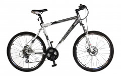 Велосипед Comanche Niagara Disc 19", сріблястий-білий