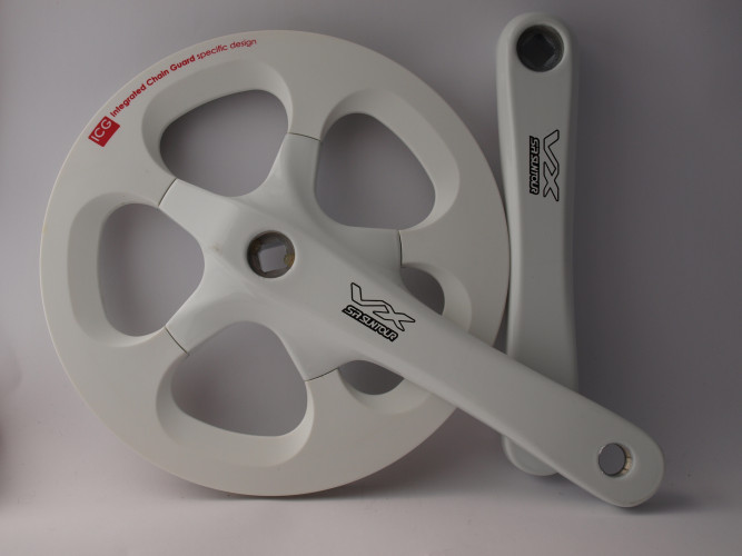 Шатун SR Suntour CW16 VX S48 WHWDG 170MM 48T, білий