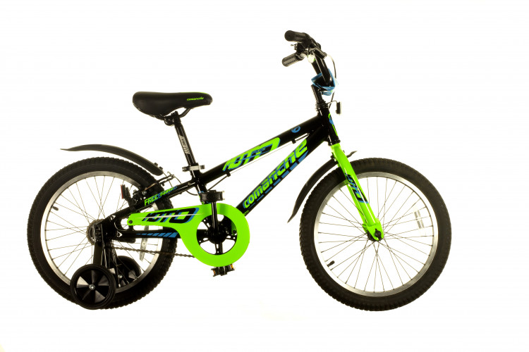 Велосипед Comanche Moto W18 8.5", чорний-зелений