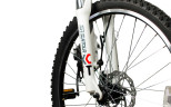 Велосипед Comanche Niagara Disc 20.5", серебристый-белый