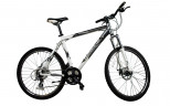 Велосипед Comanche Niagara Disc 20.5", серебристый-белый