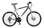 Велосипед Comanche Niagara Disc 20.5", серебристый-белый