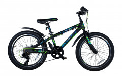 Велосипед Comanche Moto Six 10", чорний-синій