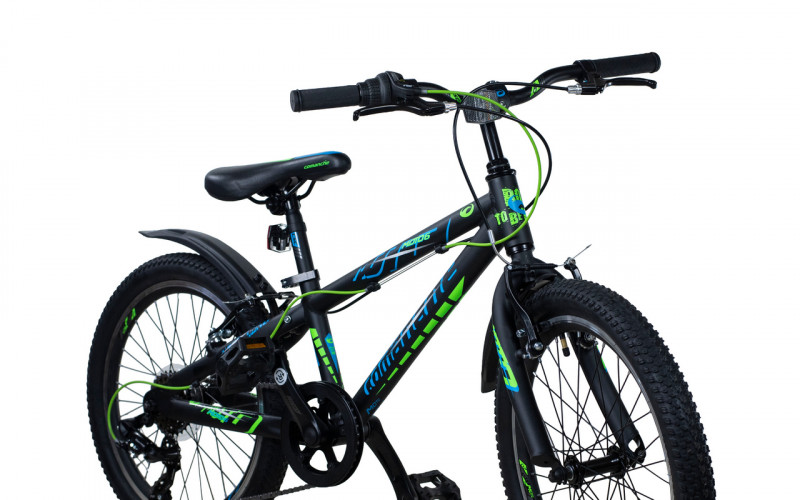 Велосипед Comanche Moto Six 10", чорний-синій