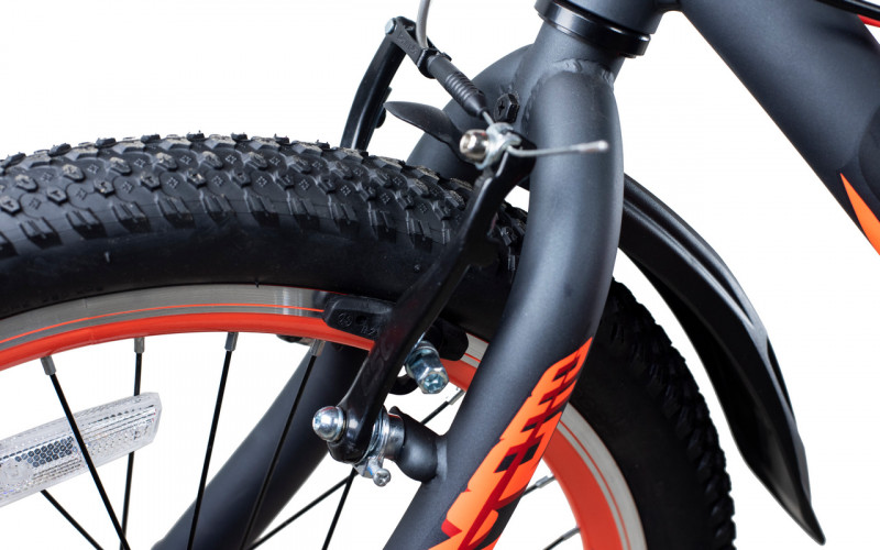 Велосипед Comanche Moto Six 10", чорний-помаранчевий