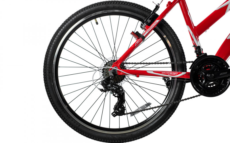 Велосипед Comanche Ontario Sport L 17", червоний-білий
