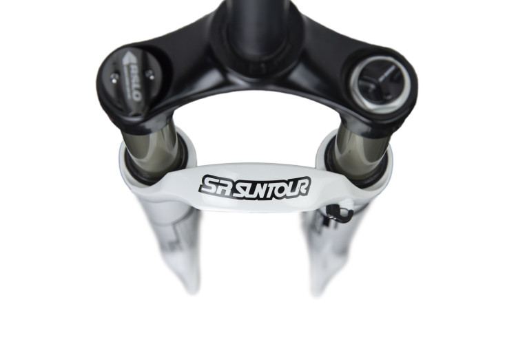 Вилка SR Suntour SF16 Raidon XC DS RL R 120 26", білий