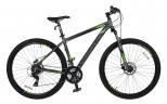 Велосипед Comanche Niagara 29 Disc 17.5", сірий-зелений