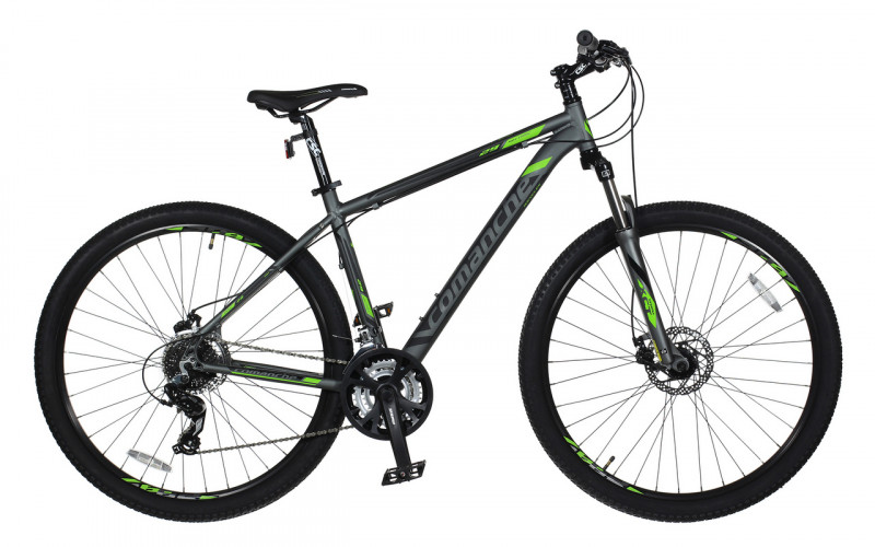 Велосипед Comanche Niagara 29 Disc 19", сірий-зелений