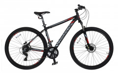 Велосипед Comanche Niagara 29 Disc 21", чорний-червоний