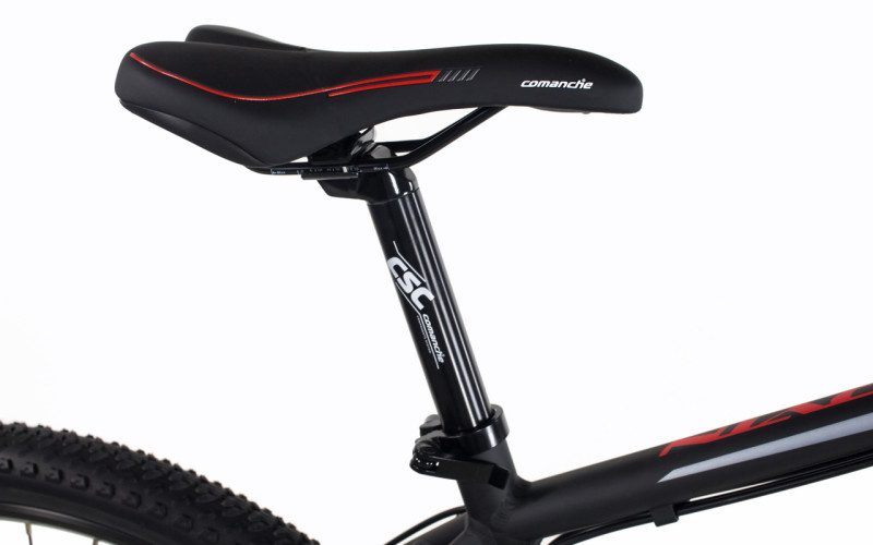 Велосипед Comanche Niagara 29 Disc 21", чорний-червоний