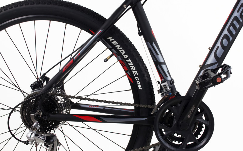Велосипед Comanche Niagara 29 Disc 21", чорний-червоний