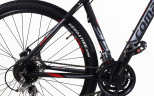 Велосипед Comanche Niagara 29 Disc 21", чорний-червоний