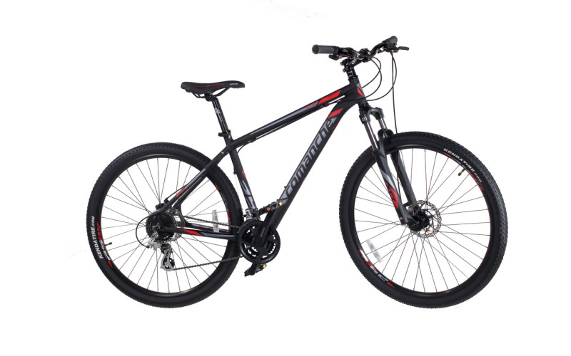 Велосипед Comanche Niagara 29 Disc 21", чорний-червоний
