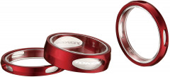 Кільце проставочне набор Token TKD1221 5/5/10MM, червоний